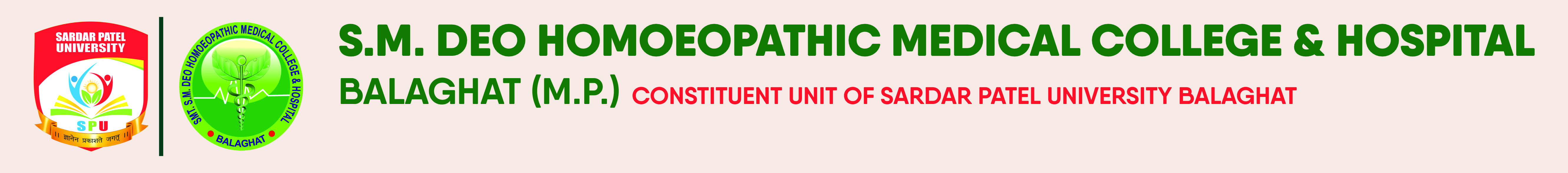 S. M. Deo Homoeopathic Medical College and Hospital Logo